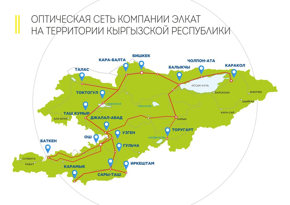 Как цифровую магистраль в Кыргызстане строили